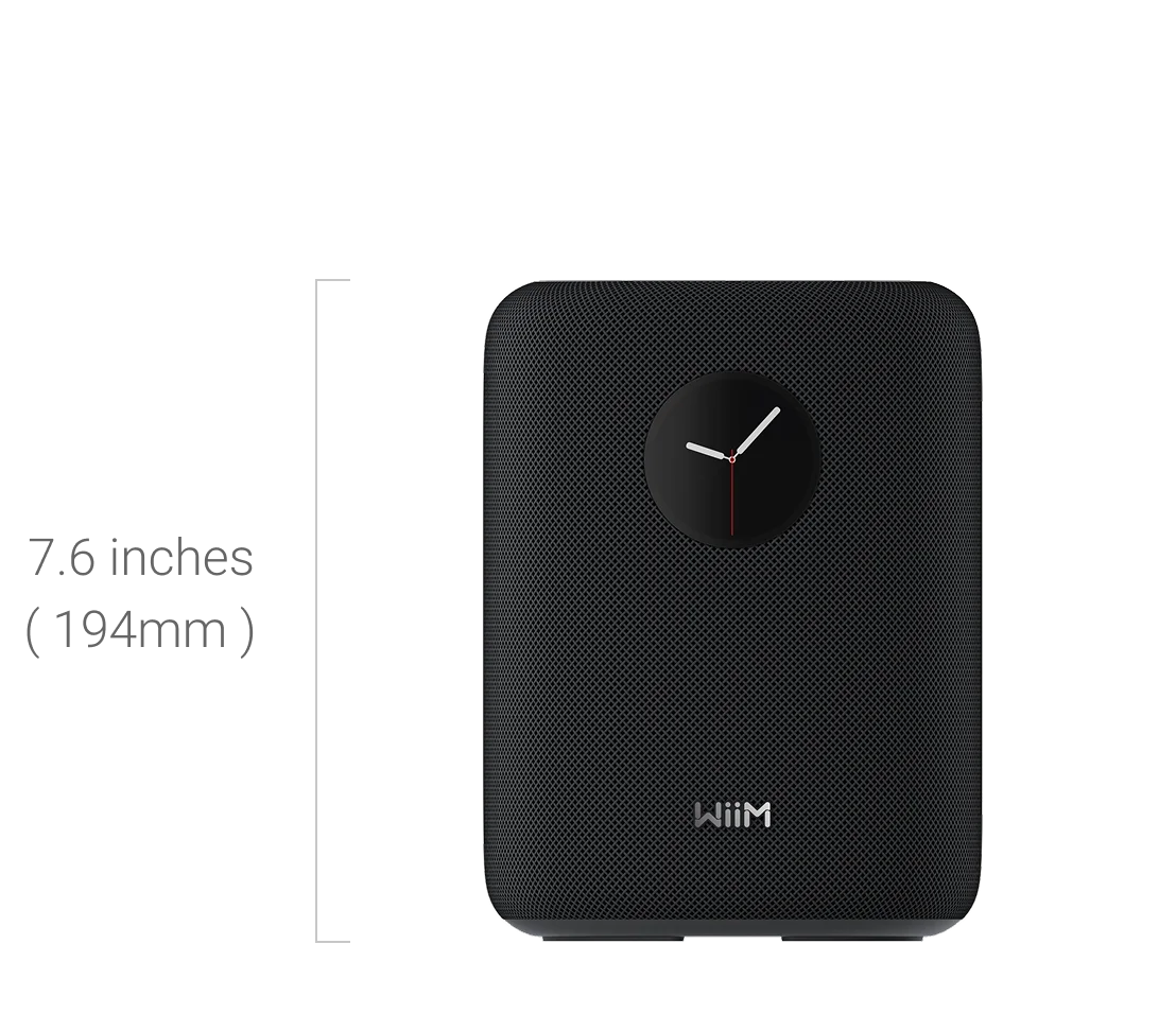 Dimensions for WiiM Sound